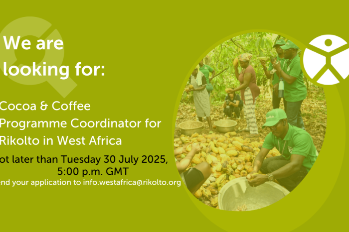 We are recruiting : Programme Coordinator  