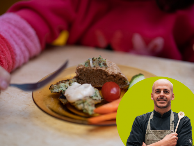 Ontvang Benoîts recept voor een heerlijke veggieburger