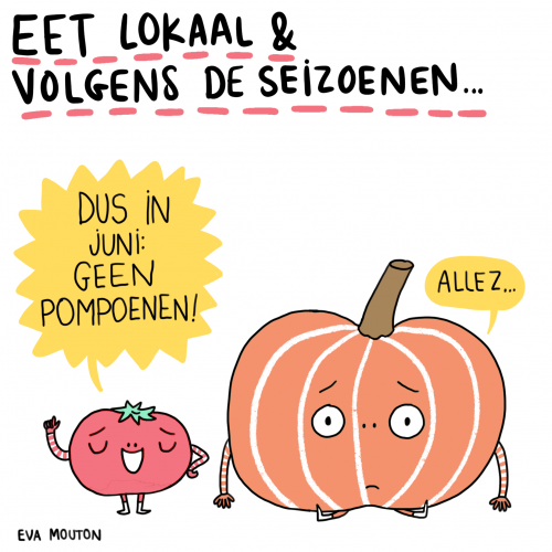 Eet lokaal en seizoensgebonden lokaal en seizoensgebonden