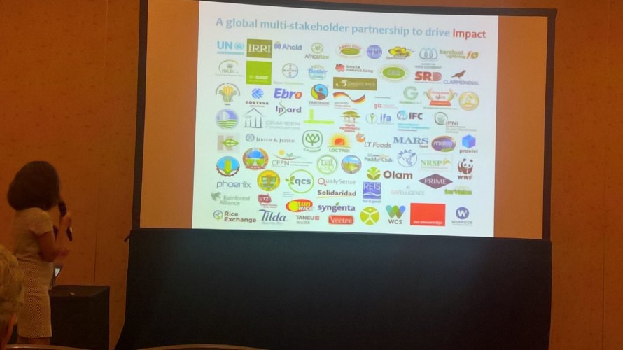 Partners of the Sustainable Rice Platform include over 80 government agencies, research institutes, rice traders and environmental and social NGOs.