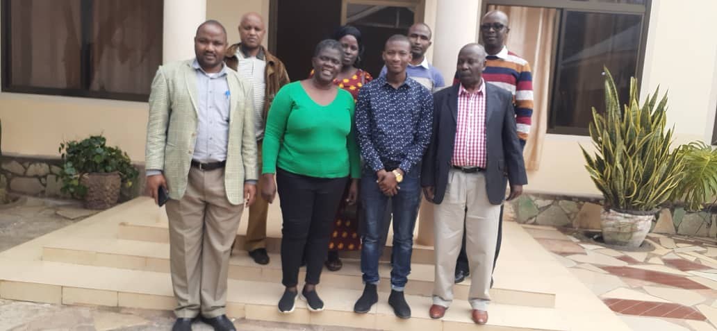 Djalou attended several meetings in Morogoro.