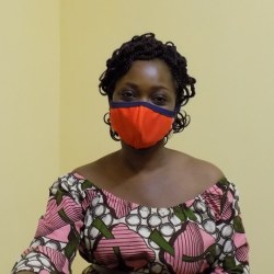 La Secrétaire Permanente de l'UNERIZ est convaincue que le modèle de franchise développé avec Rikolto contribue à l'amélioration de la qualité du riz proposé Mme Alimatou TRAORE née OUEDRAOGO, Secrétaire Permanente de l'UNERIZ